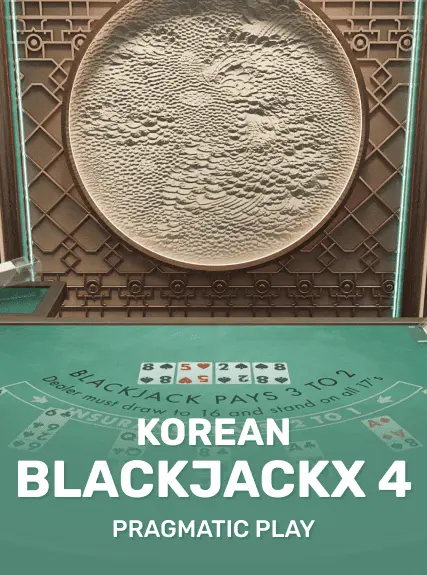 Korean BlackjackX 4 game tile